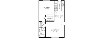 Merida Floor Plan at Parkwood, Irving, 75061