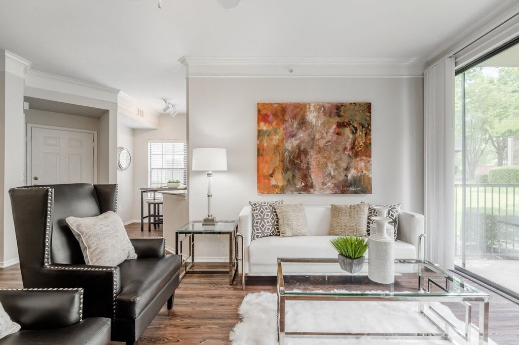 Modern Living Room at Prestonwood Hills, Plano, TX