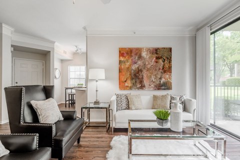 Modern Living Room at Prestonwood Hills, Plano, TX