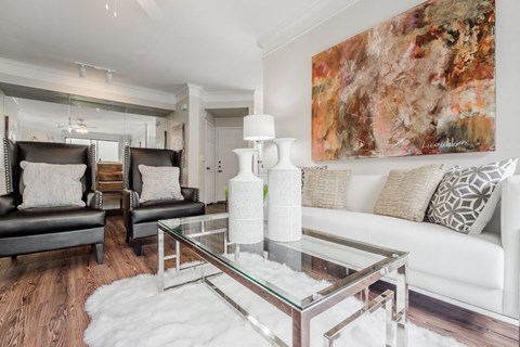 Spacious Living Area at Prestonwood Hills, Plano, 75093