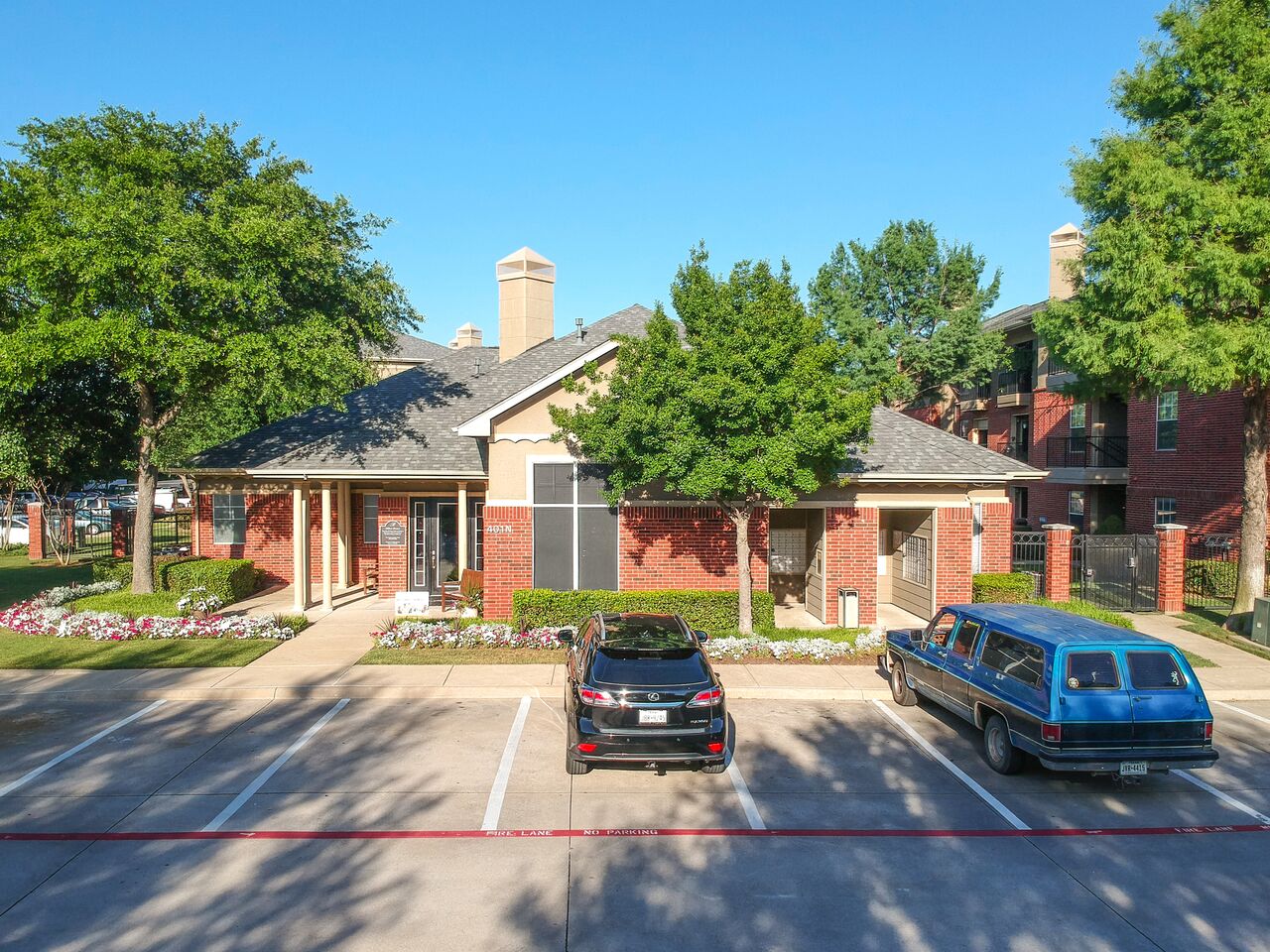 Exterior Landscape  at The Remington, Lewisville, TX