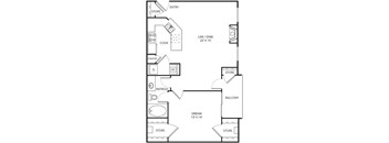 Sauvignon Floor Plan at The Remington, Lewisville, TX, 75067