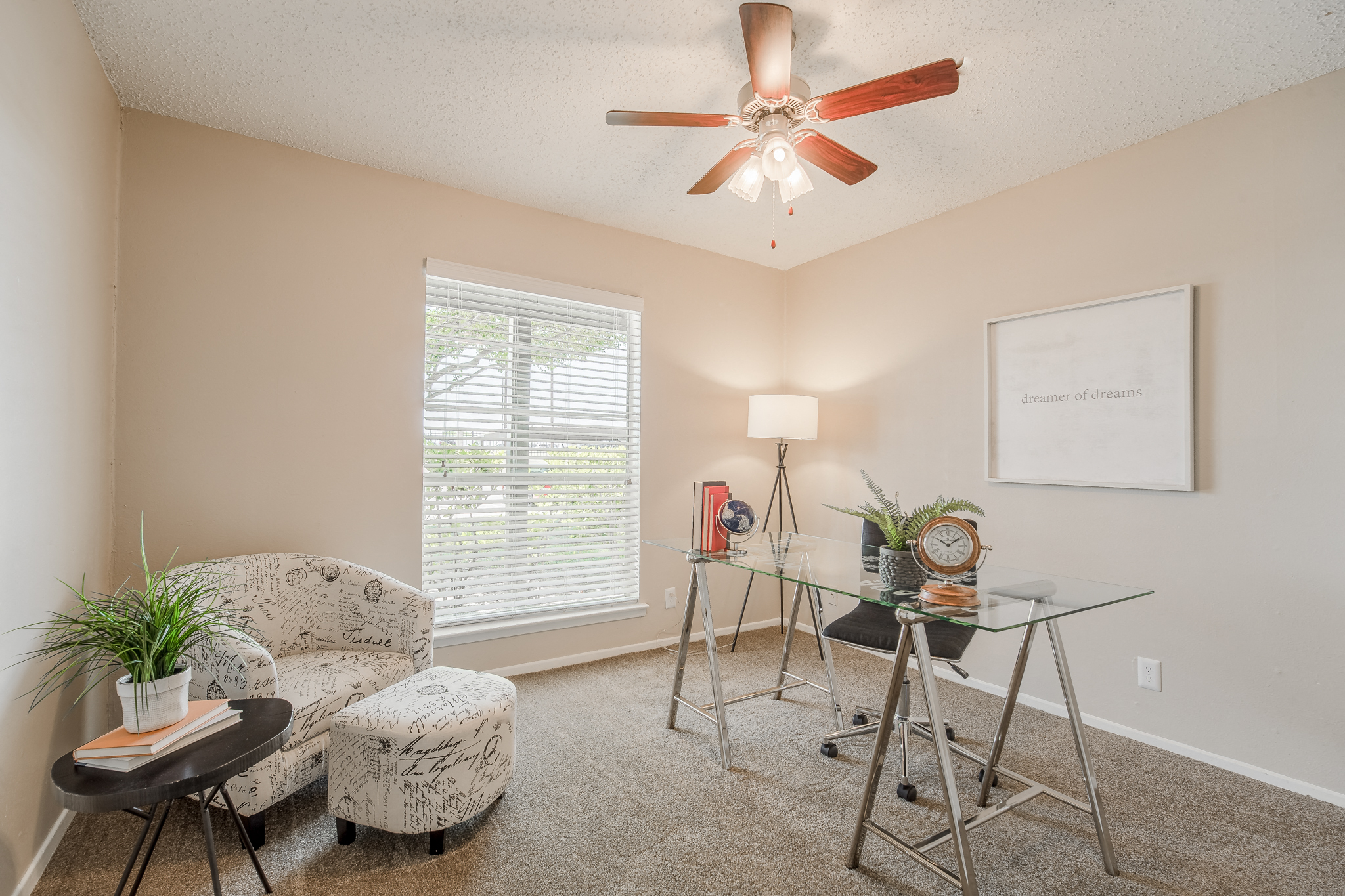 Carpeted Living Room  at Wildwood, Temple