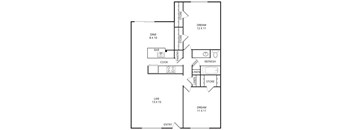 Cottonwood Floor Plan at Wildwood, Temple, Texas