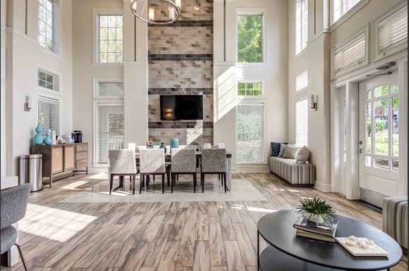 Roswell Village Apartments 100 Hemingway Lane Ga Café Beautifully Remodeled Clubhouse At Roswell Village Apartments Ga