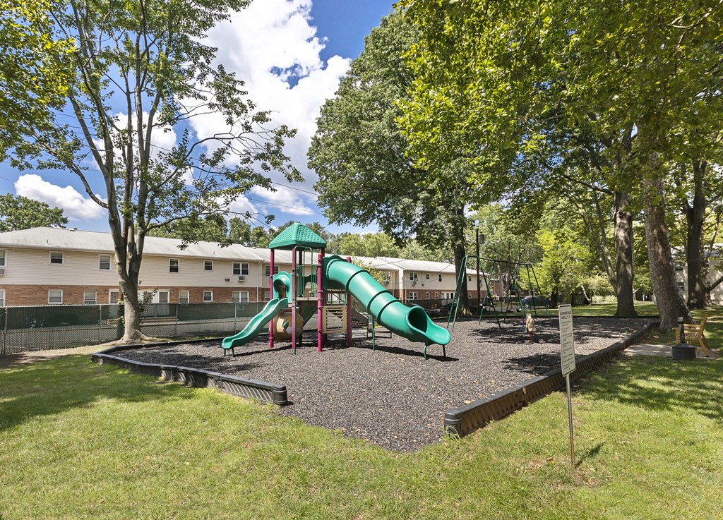 our apartments have a playground for your kids to play