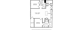 Floorplan at The Ridgewood by Windsor, 4211 Ridge Top Road, Fairfax, VA 22030