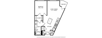 Floorplan at The Ridgewood by Windsor, Fairfax, VA 22030