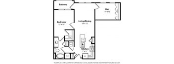 Floorplan at The Ridgewood by Windsor, Fairfax, VA 22030