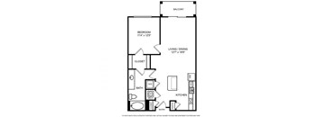 Floorplan at The Ridgewood by Windsor, 4211 Ridge Top Road, Fairfax