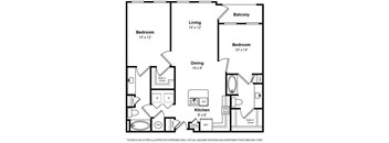 Floorplan at The Ridgewood by Windsor, 4211 Ridge Top Road, VA 