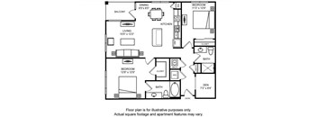 Floorplan at The Ridgewood by Windsor, Fairfax, 22030