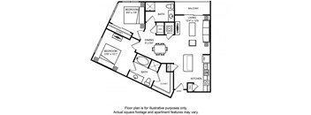 Floorplan at The Ridgewood by Windsor, 4211 Ridge Top Road, Fairfax