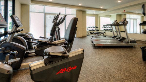 Saginaw Gardens Fitness Room Image