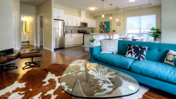 Saginaw Gardens Living Room 2 Image