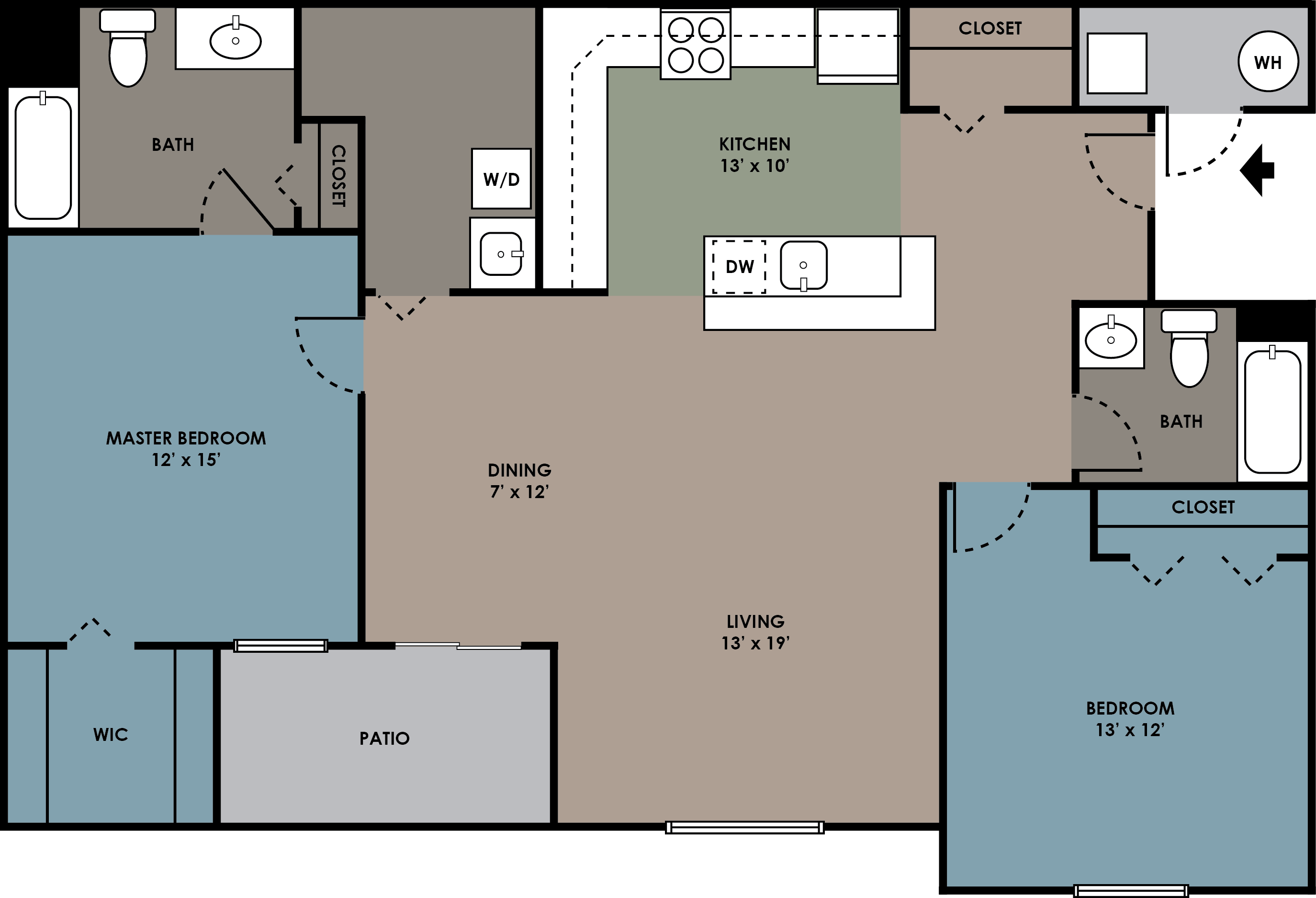 2 Bedroom