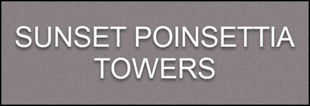 Sunset Poinsettia Towers logo