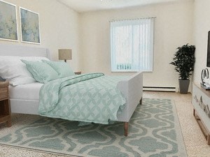Upgraded upscale interiors with lots of storage and walk-in closet. One bedroom apartment in friendly Madison Heights community.