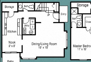 3 BR 2.5 BATH EXTERIOR