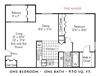 The Asher 1 Bed 1 Bath