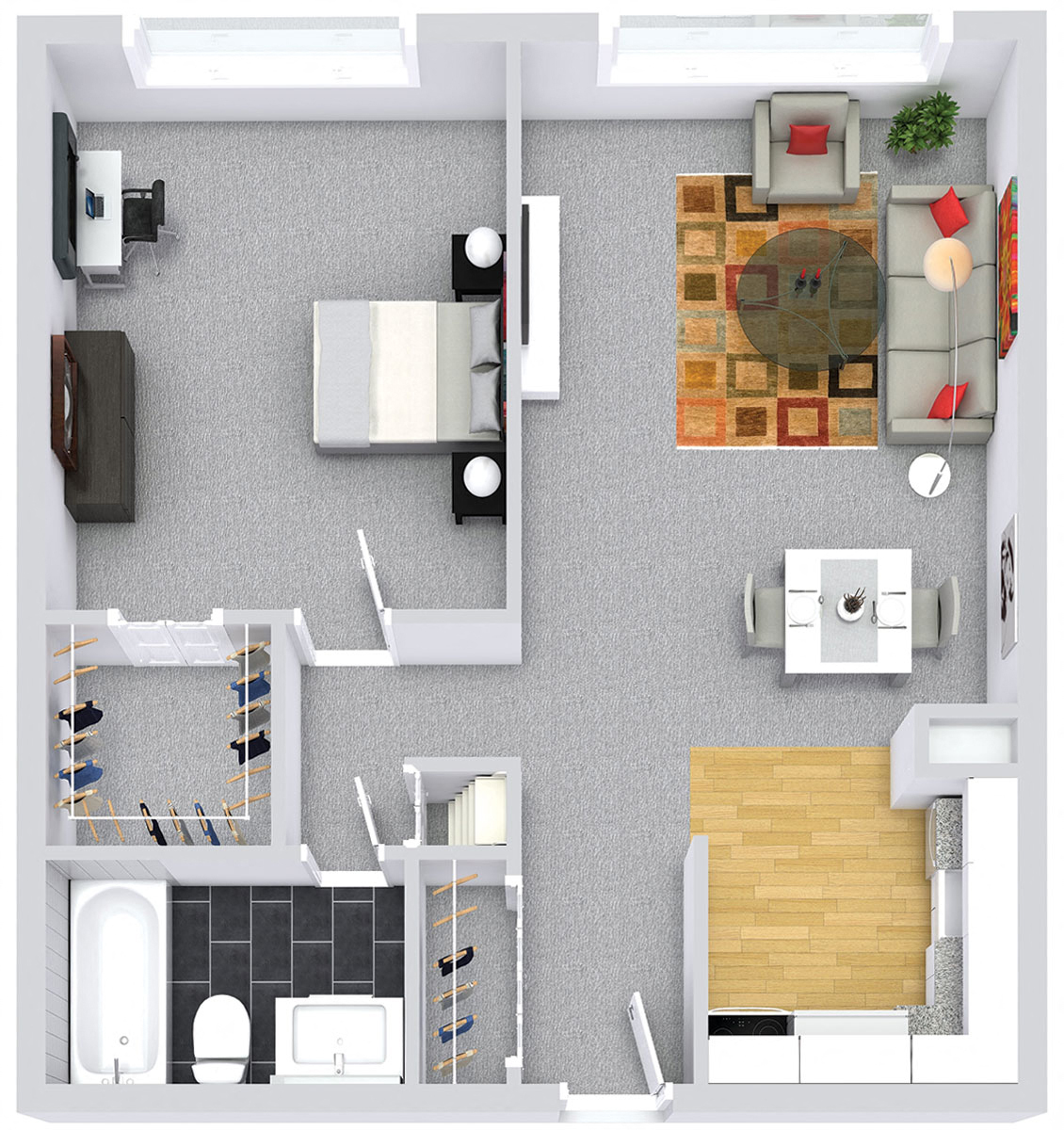 1 Bedroom 1 Bath