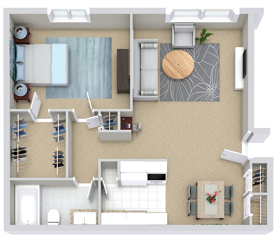 Live in the heart of it all at Towne Square Apartments, where vibrant city energy meets everyday convenience.