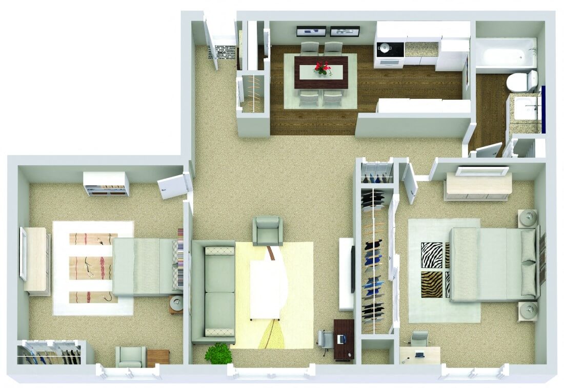 Spacious 2 bedroom apartment in desirable area of Southfield near shopping, bistros, entertainment, major freeways. Nice community with friendly people in a residential neighborhood.