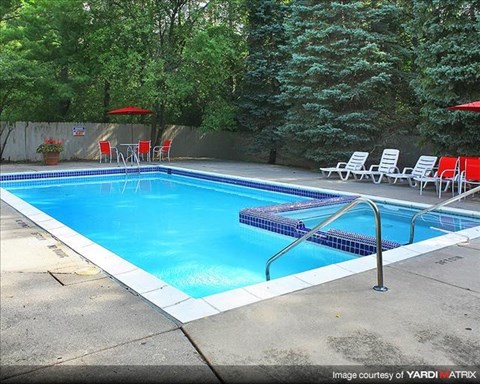 Large, refreshing swim pool and relaxing spa plus sundeck are the focal point of social life at Weatherstone Townhomes.