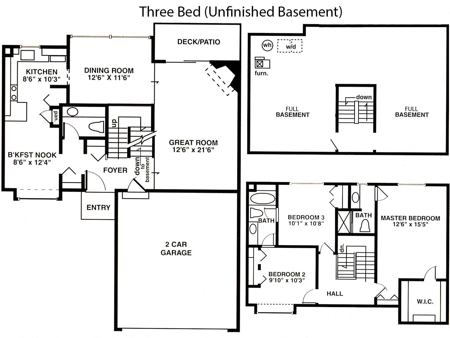3 BR 2.5 BATH