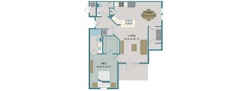 Coral Gables Floor Plan at Alaqua, Florida