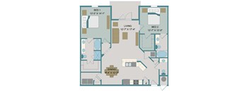 Palm Beach Floor Plan at Alaqua, Jacksonville, 32258