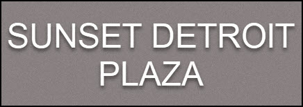 Sunset Detroit Plaza logo