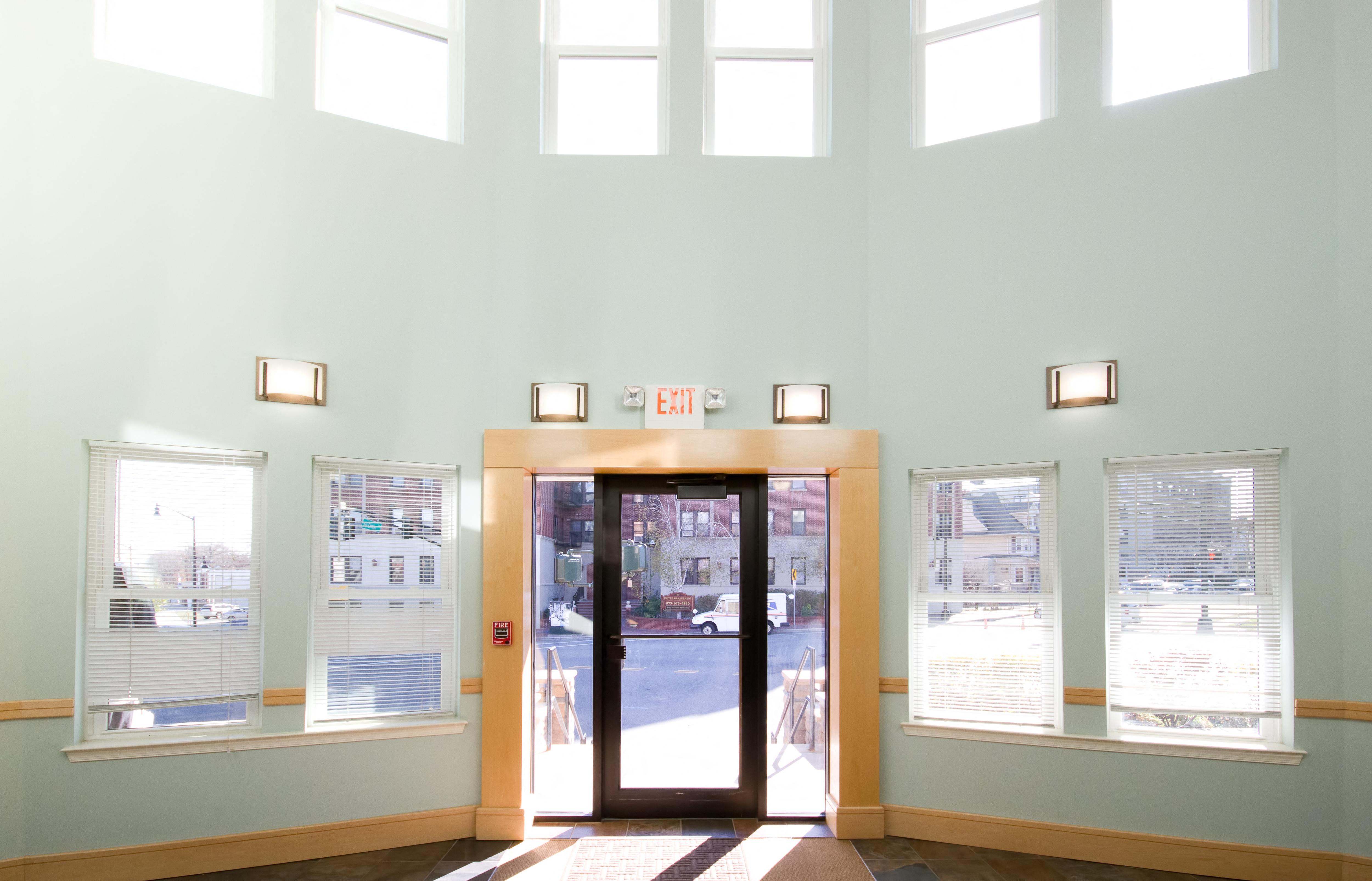 Entrance to building