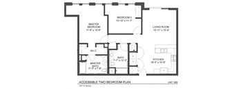 2 Bedroom-Market Rate