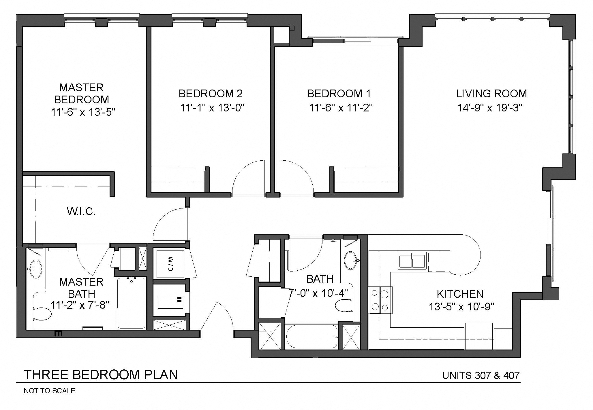 3 Bedroom-Market Rate