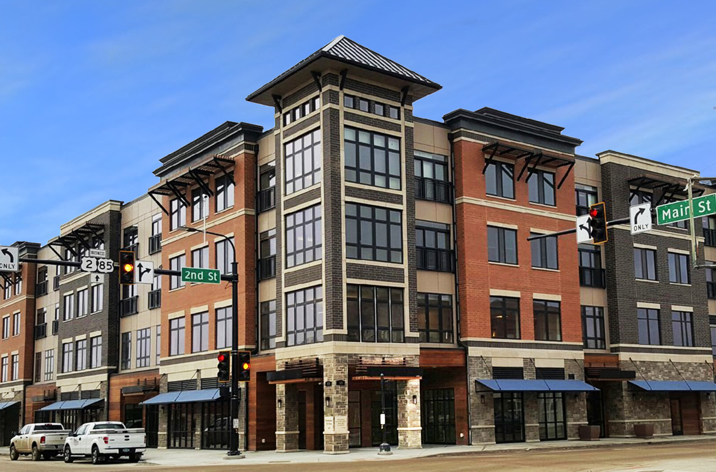 the building in which the hotel is located