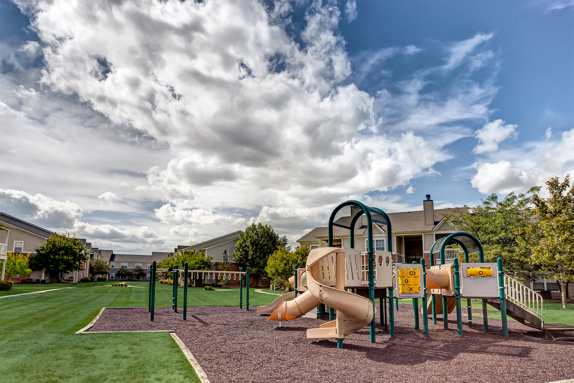 family friendly apartments with onsite playground