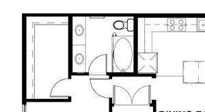 2 Bed, 2 Bath, 1194 sq. ft. PLAN2C floor plan