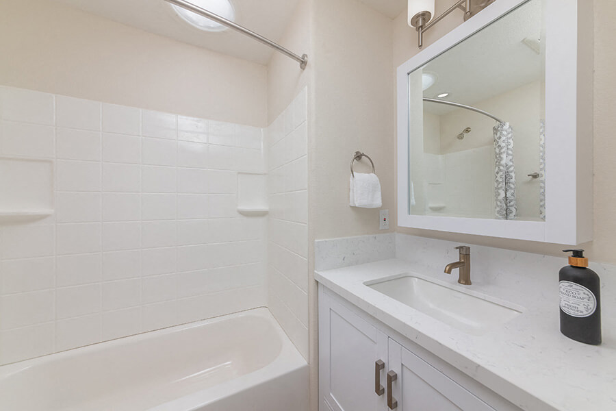 Bathroom l The Breakers in Santa Cruz CA