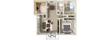 Two Bedroom 1 Bath