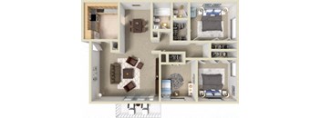 Three Bedroom 1.5 Bath