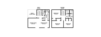 Three Bedroom Floor Plan