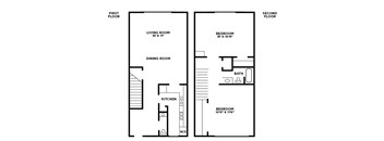 Two Bedroom Floor Plan B