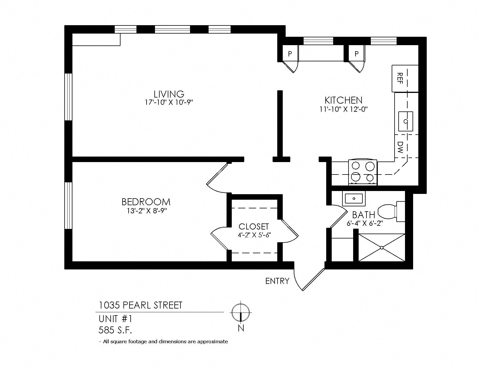 one bedroom in Denver for rent