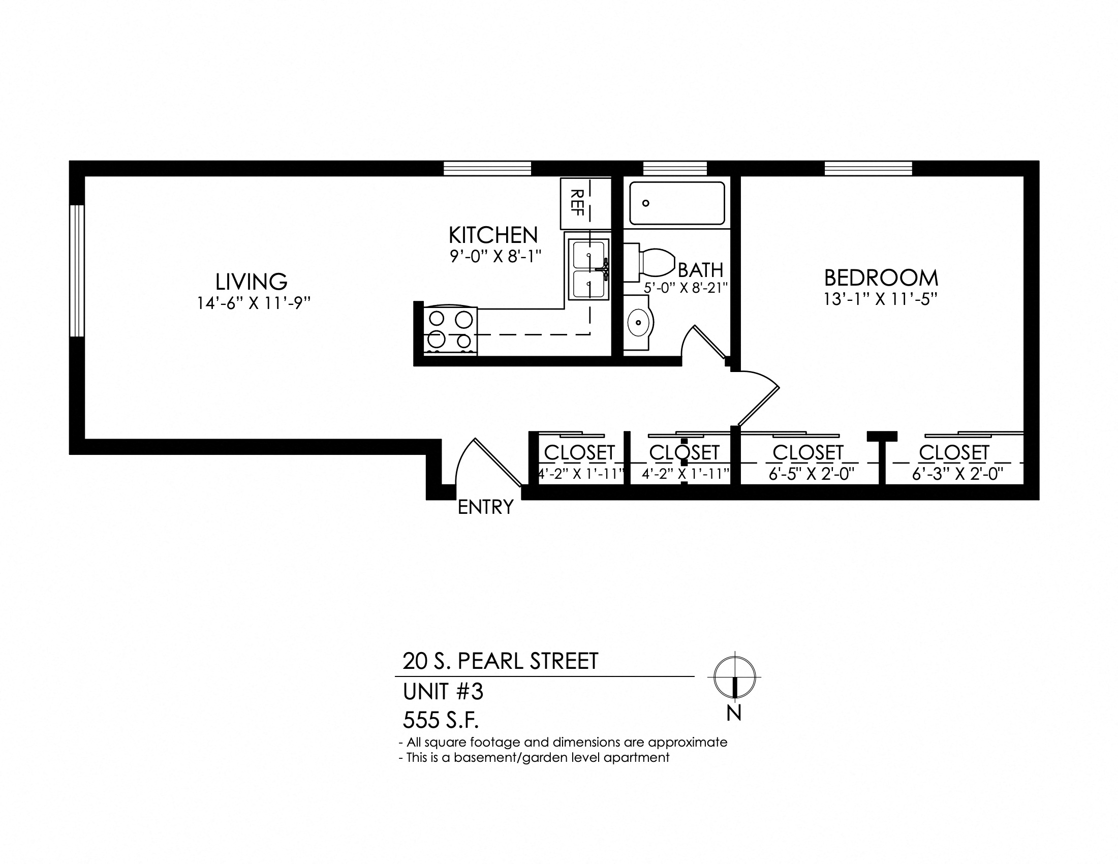 1 Bed