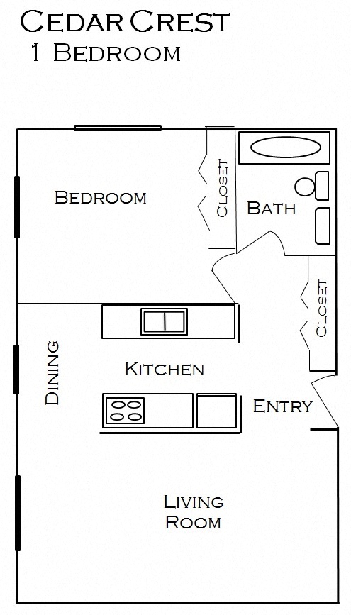Cedar Crest Floor Plan
