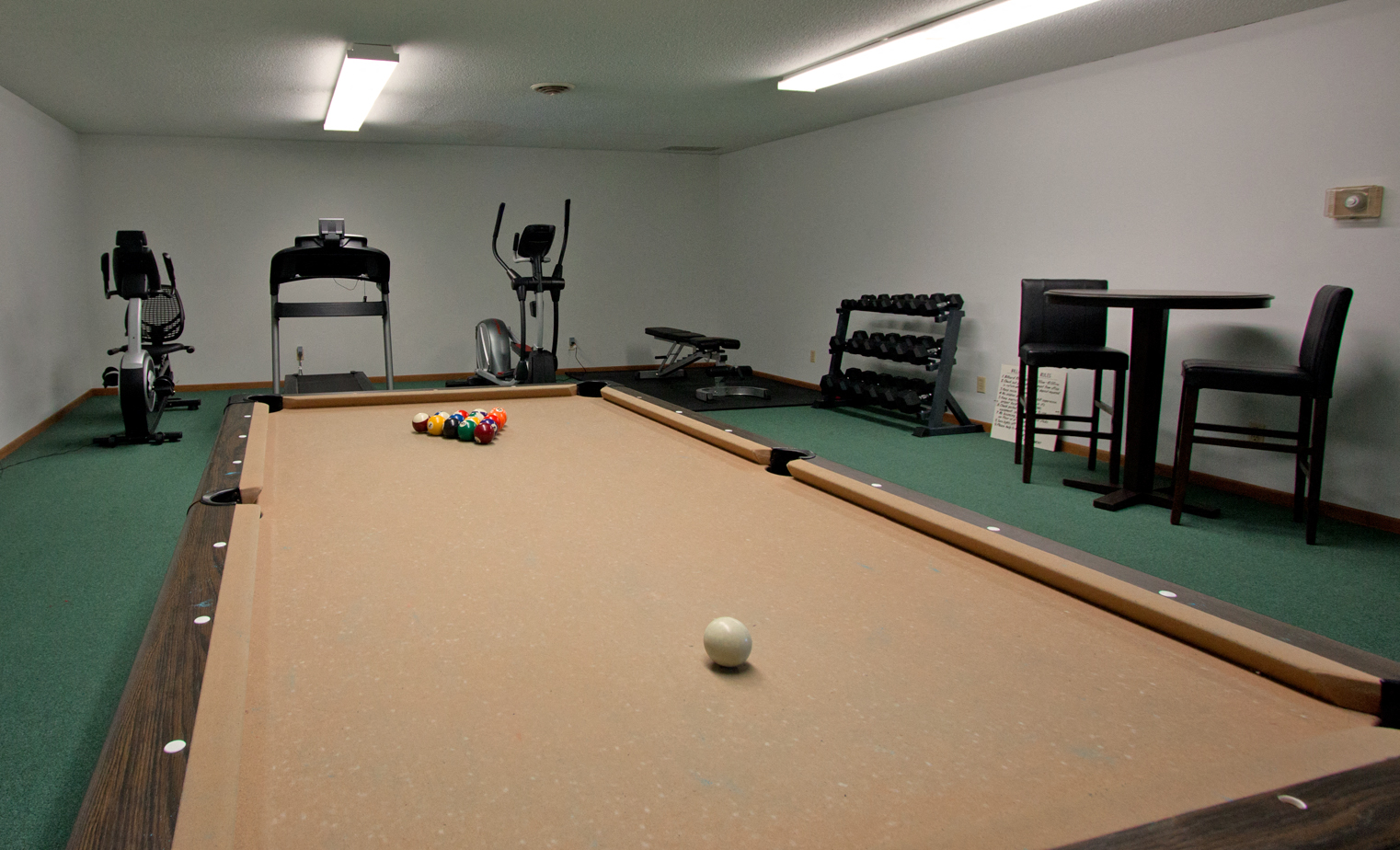 River Ridge Apartments fitness room