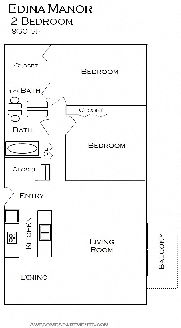 Edina Manor apartments in Edina MN