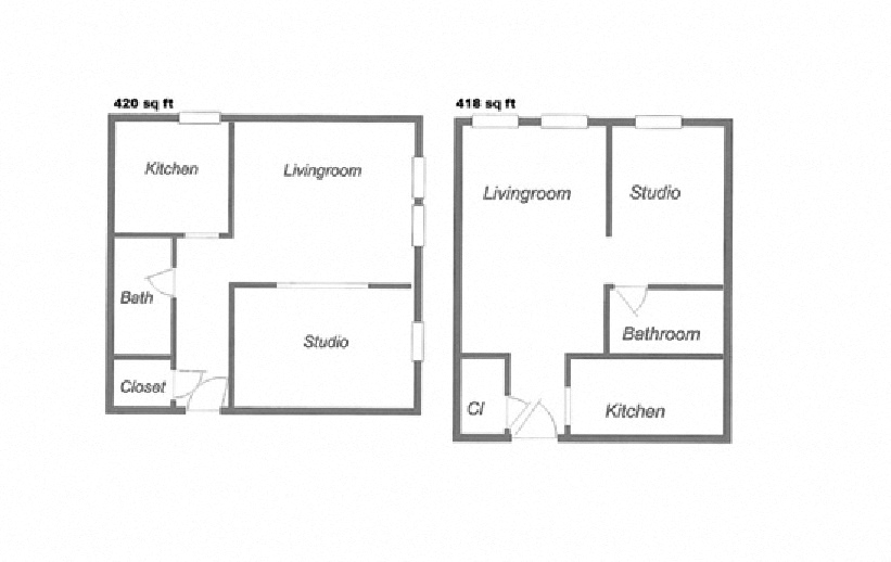 225 Place Apartments floor plan