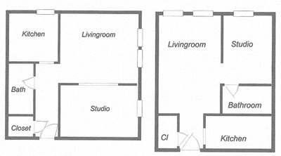 225 Place Apartments floor plan